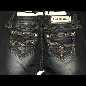 Rock Revival boot cut Jazlyn jeans Sz 28